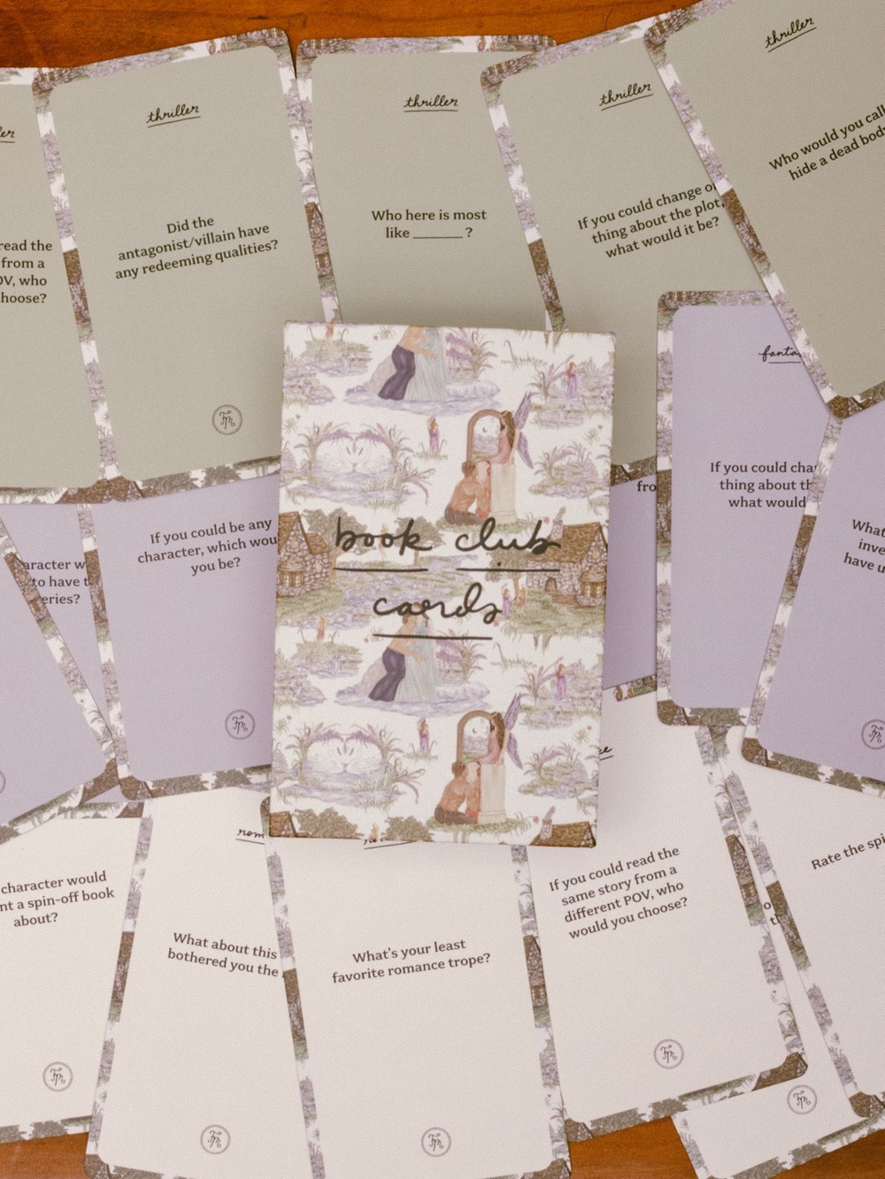 Friend of Mine Book Club Cards mo